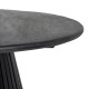 MESA COMEDOR NEGRO MADERA DE MANGO SALÓN 100 X 100 X 76 CM